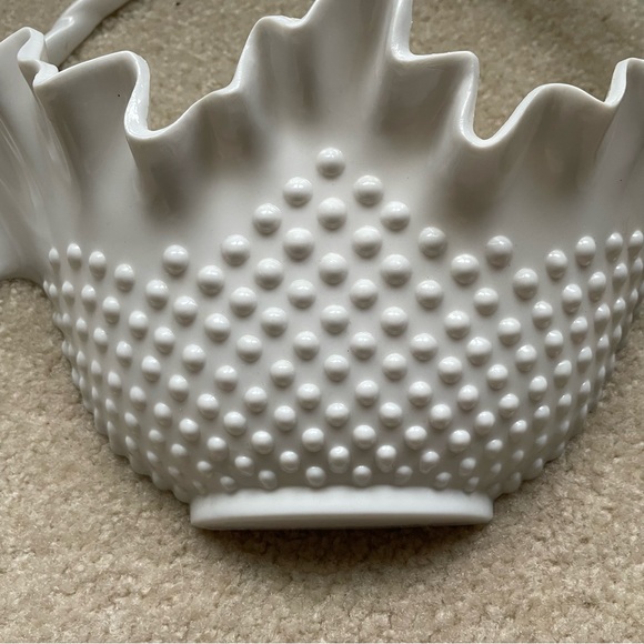 Vintage Burwood 1984 Hobnail Wall Pocket - Picture 7 of 8